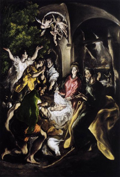 The Adoration of the Shepherds by El Greco